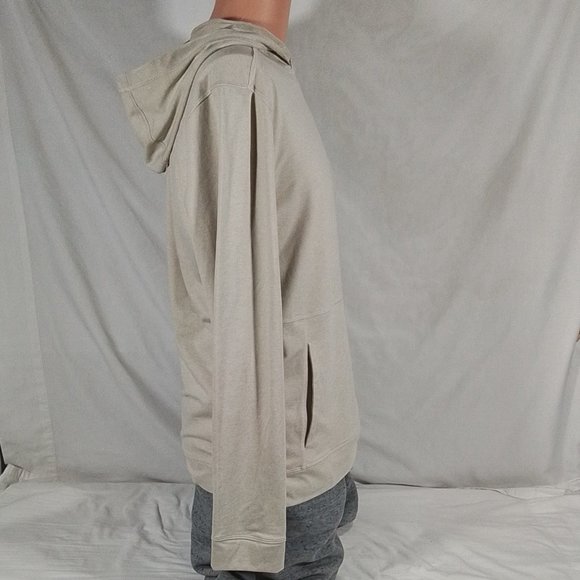 Men's 365 Pullover Hoodie Light Sand Pure White Size Medium-New with Tags - Picture 2 of 4